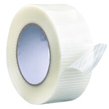 1St Glasfasern-Fish-Tape, Nichtleitend, Einseitig, Weißes Maschenband