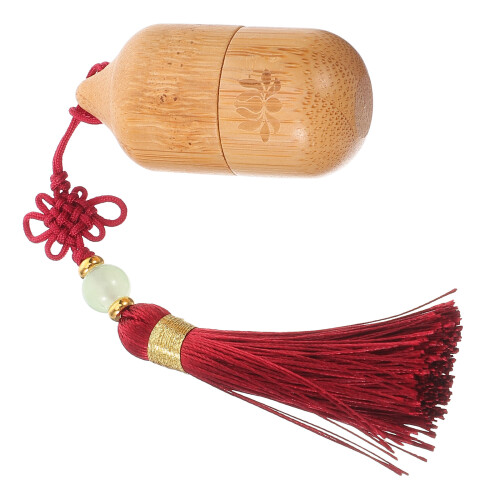 1Ml Flacon Roller Bambou Pour Sérum Yeux Marron
