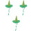 3Stk Pet Hut St Patrick's Day Kostüm 5