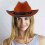 Mens Western Hut Khaki Polyesterfilz 1 7
