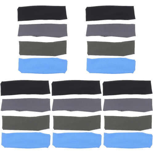 20 Sport Stirnband Mann Polyester Elastisch Schweißband 2