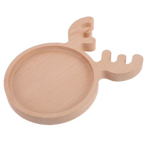 3Stk Holz Snack Schale Gewürz Teller
