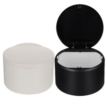 Tabletop Trash Can ABS 2 Stk 7,47x7,47x5,11 Zoll Für Zuhause