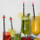 Raindrops 8 Wiederverwendbare Strohhalme Mit Staubschutzkappen 8