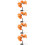 4St Licht Kunststoff Ahornbaum USB Tischdeko 10