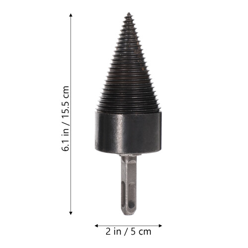 Firewood Kindling Splitter Bohrer Drill Bit Schlagfester 1