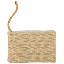 Straw Mobile Phone Bag Wristlet Beach Clutch Münzbeutel Für Frauen