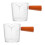 2Stk. Becher Kaffeetassen Messbecher Milchmessglas 6