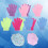 Peeling Handschuh Für Massage Mit Fingern Duschhandschuh 5