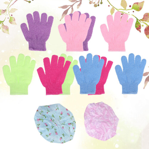 Peeling Handschuh Für Massage Mit Fingern Duschhandschuh 1
