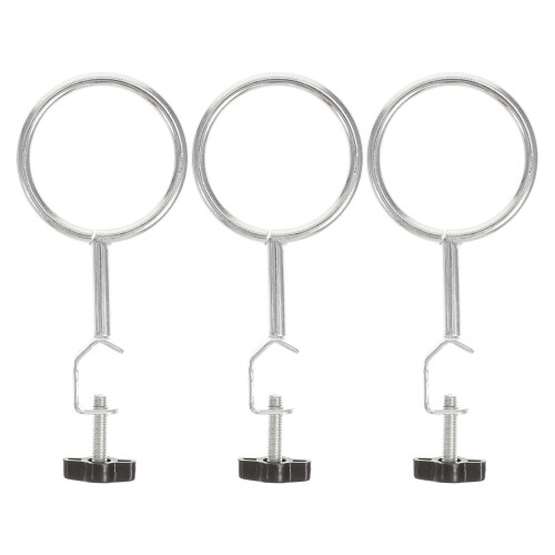 3St Experimentier Ausrüstung Eisenring Klemme 1