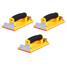 3Stück Schleifpapierhalter Schleifblock Mit Schwammgriff Handwerkzeug