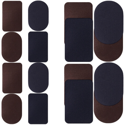 16 Patch Für Kleidung Jeans Patches Runde Ellbogen