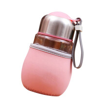 Wasserflasche Pinguin Rosa