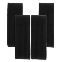 4 Nicht-Rutsch Elastisches Band 30,00 x 3,00 x 0,50 cm Schwarz
