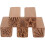 5Stk Holzoptik Stempel China Take A Bath 7
