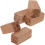 5Stk Holzoptik Stempel China Take A Bath 9