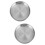 2 Runder Servierplatte 8