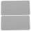 2Stk Cup Holder Coasters Mat Hellgrau Growth Bars 1