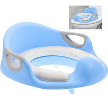 1 Blauwe Toiletbril Pu Toilettrainingbril Jongens Potty
