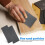 100Stück Schleifpapier Siliziumkarbid 11
