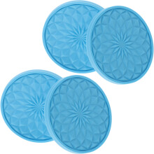 4Stk Rutschfeste Untersetzer Wasseruntersetzer Abnehmbarer Pvc
