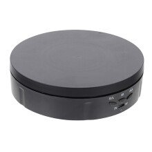 1Set Automatischer Drehtisch Zum Drehen Abs Regal Uhr
