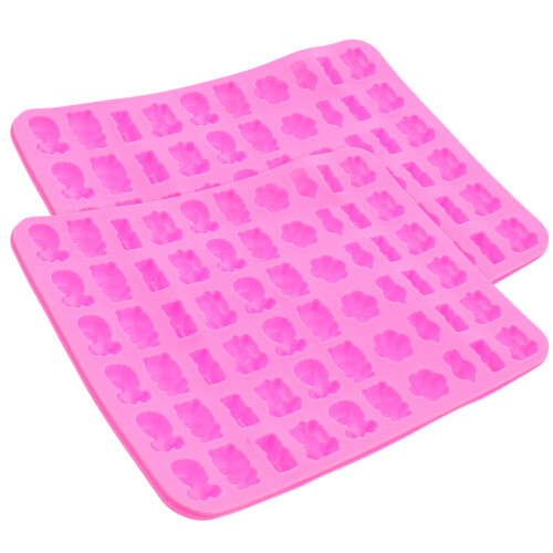 2 Silikon Süßigkeitenformen In Tierform 2