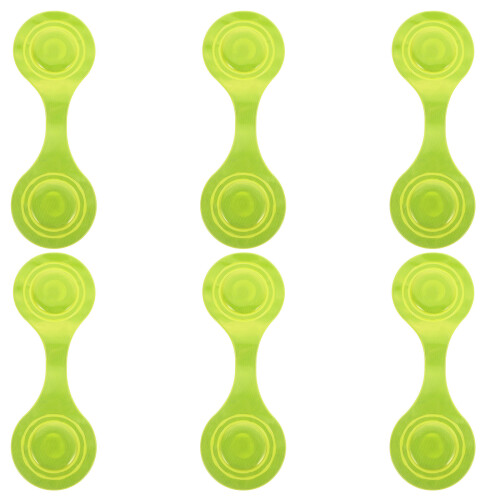 6 Reflektierende Magnetische Clipreflektoren Für Kinder
