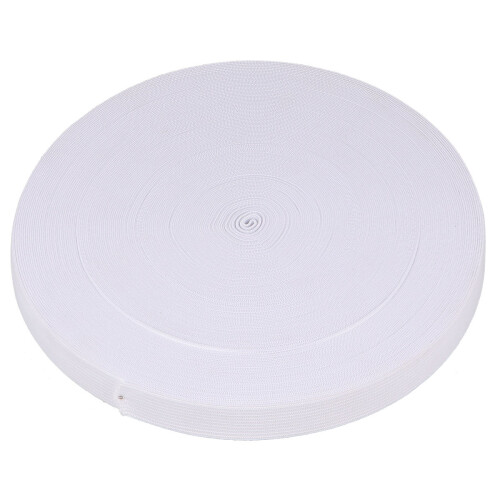 Strick Elastische Bänder Weiß 1 Rolle 40 M 2 Cm Breite 2