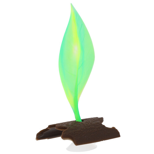 1Visbladbed Hangmat Groene Siliconen Rustplek Stressverlichting