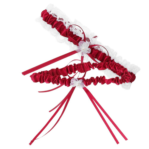 3Teiliges Hochzeitsstrumpfband Spitzenband Mit -