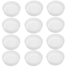 Ronde Buisafsluitingen Verzendbuisdop Wit 20