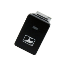 12v1 Bouton-Poussoir Noir En ABS Résistant Adapté Camions