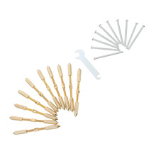 10 Sets Kassetten-Restaurator Mini Stahl-Patch