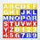 1Stk Zeichenschablonen Malvorlagen Kind Nummer Schablone 8