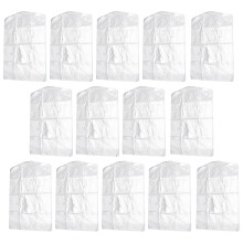 Kleidungsverpackungstaschen Staubschutz Transparent PP 100 Stück