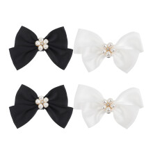 2 Paar Schleife Schuhclip Legierung Fliege Accessoires