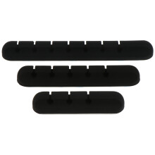 3St. Schwarze Kabelhalter Für Ladekabel Halter Für Zu Hause Büro
