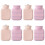 4 Sets 300 Ml Silikon Heizflasche Mit Strickbezug 5