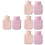 4 Sets 300 Ml Silikon Heizflasche Mit Strickbezug 6