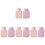 4 Sets 300 Ml Silikon Heizflasche Mit Strickbezug 2