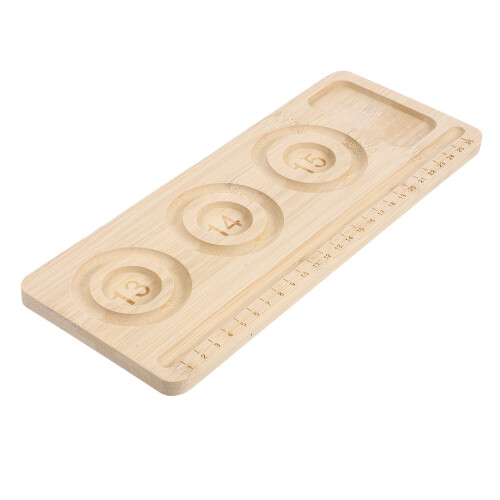 Schmuckdesignmatte Holz Beige 1Stk