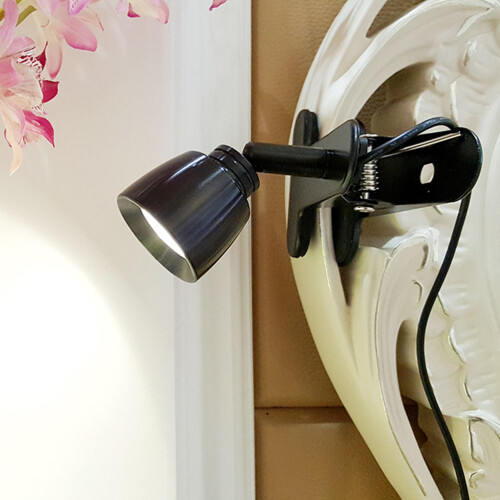 Raindrops Leselampe Mit USB-Ladeanschluss LED Klemmleuchte 2