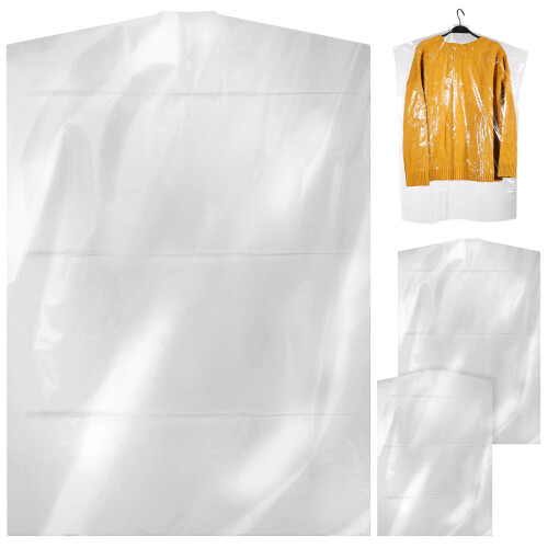 Kunststoff Kleiderhüllen Transparent Staubschutz 60 1