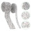 2 Selbstklebendes Strassband Diamant Harz Kleid 3