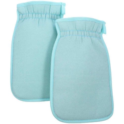 2Stk Clean Bath Duschhandtuchstoff Körperwaschhandschuh