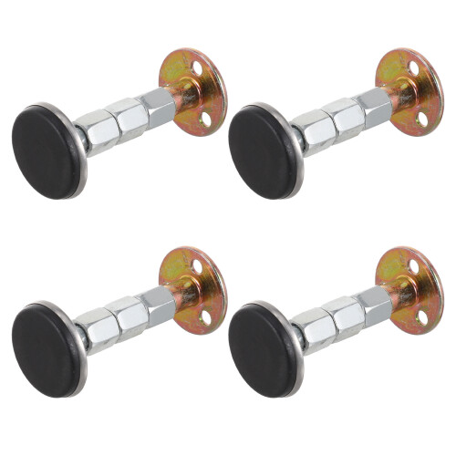 4 Kopfteilpolster Bettkanten Halter