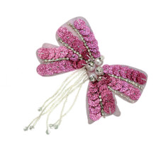 Stickerei Gesticktes 0,5 X 9,5 X 1 Cm Rosa