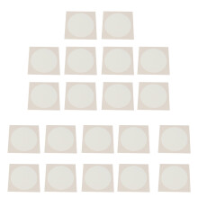 20 Bogen Objektiv-Reispapier Kunstpapier Sheng Xuan Weiß Rund